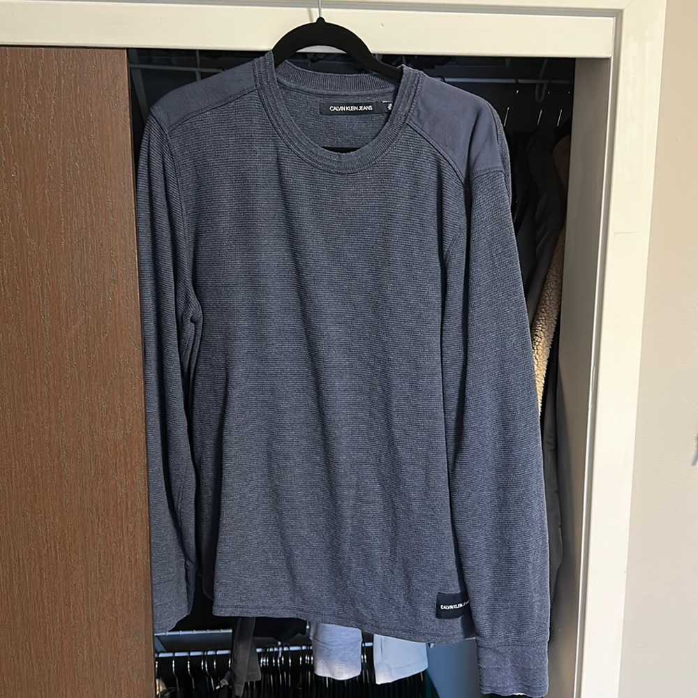 Calvin Klein sweater - honeycomb pattern